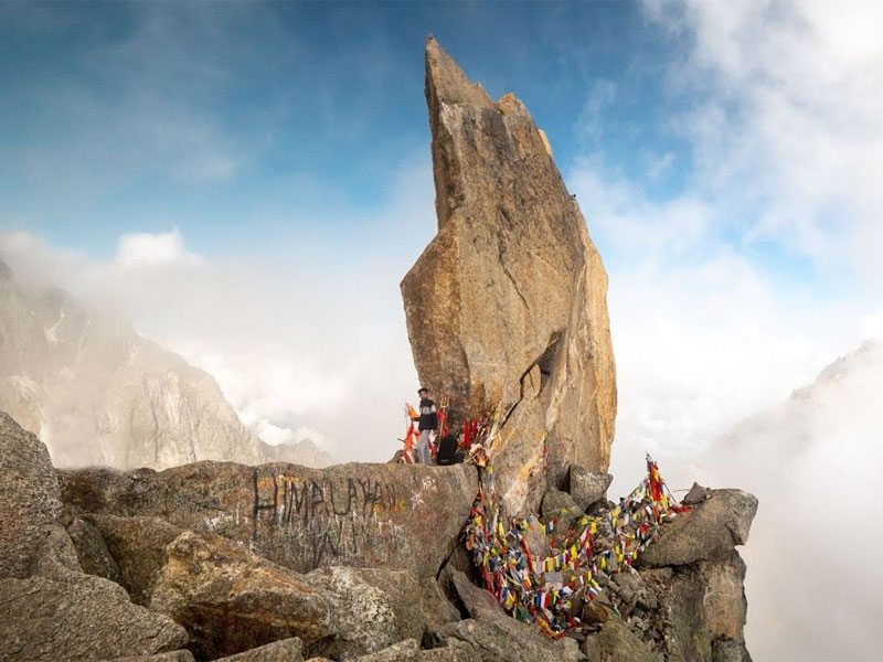 Kinner Kailash Yatra with backpackers india