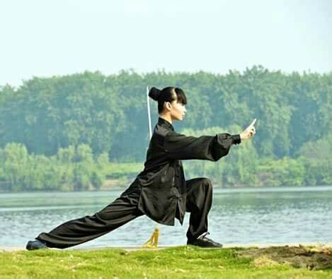 women's doing kung fu in Ladakh