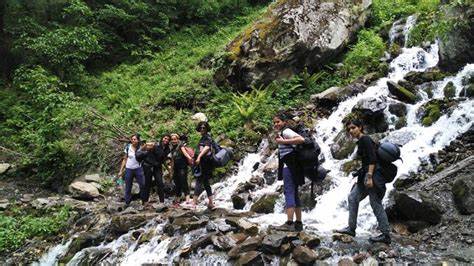 the  kheer ganga treeking are for the best movement