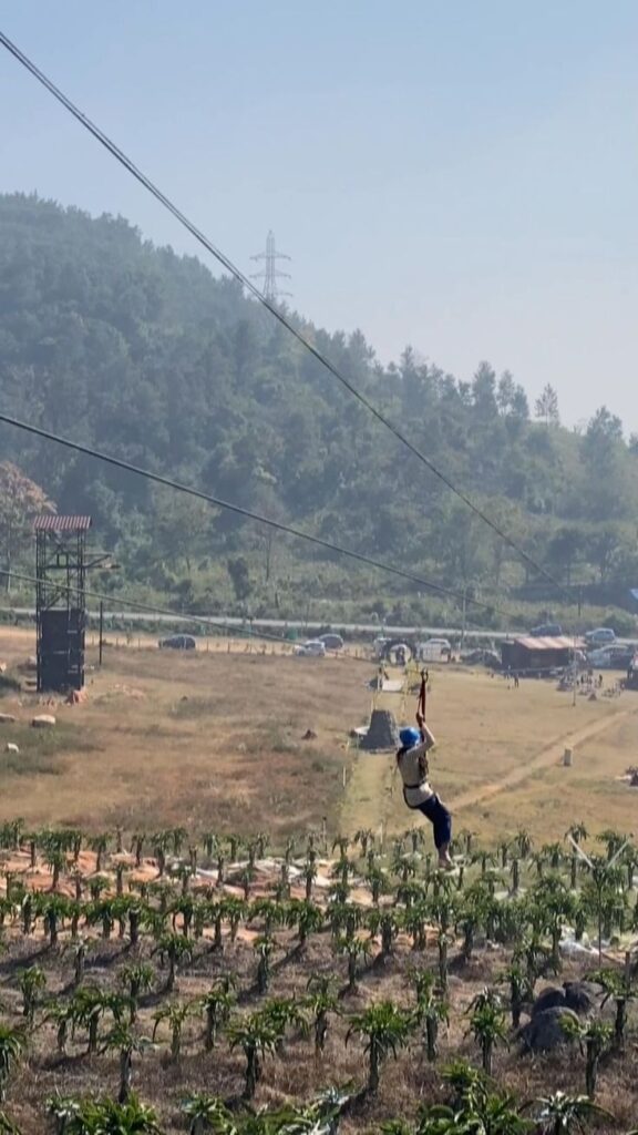 the zipling in the lambasingi is great adventure